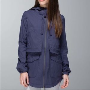 Lululemon Yogi Anorak Jacket in Cadet Blue